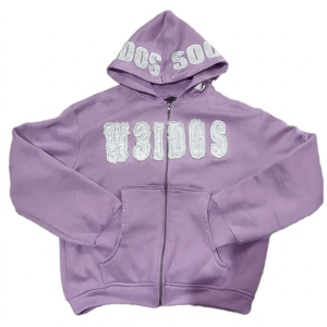 PURPLE W3IRDOS HOODIE