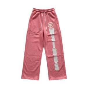 PINK W3IRDOS SWEATPANTS