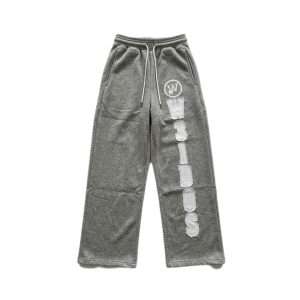 GREY W3IRDOS SWEATPANTS