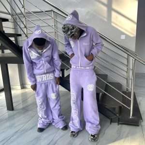 PURPLE WEIRDO SWEATPANTS